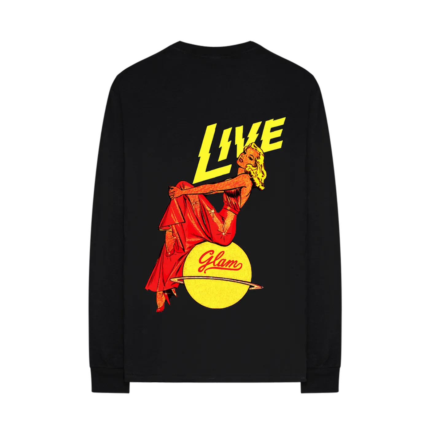 88GLAM Girl Globe Longsleeve