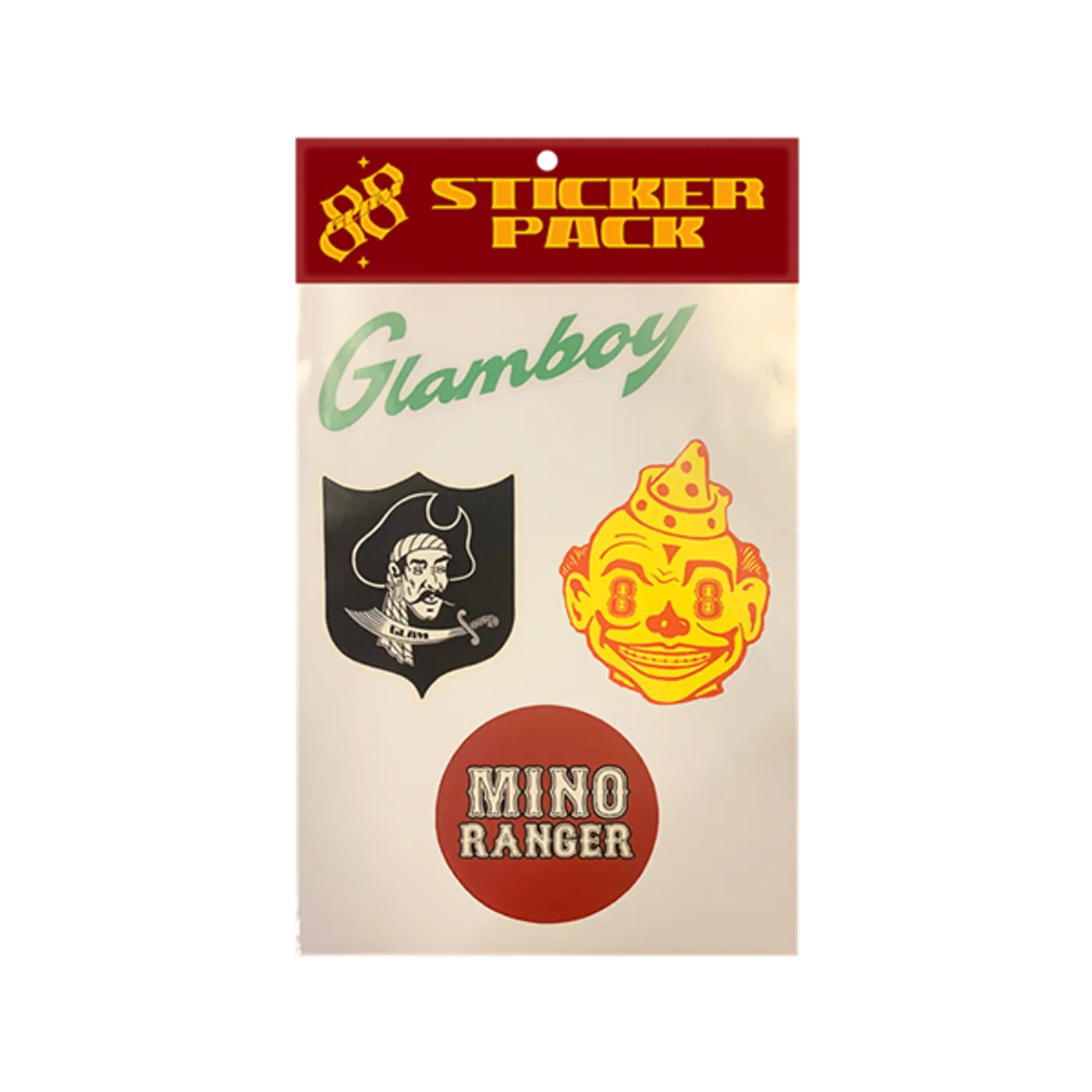88GLAM Sticker Pack