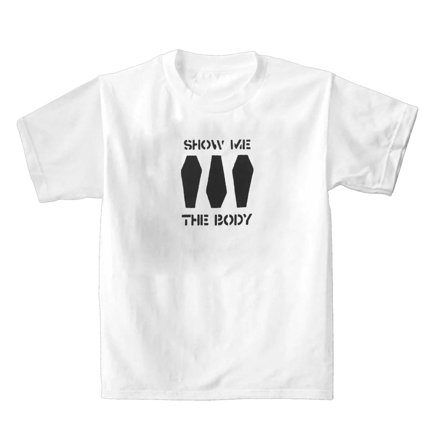 Show Me the Body - Coffin White T-shirt