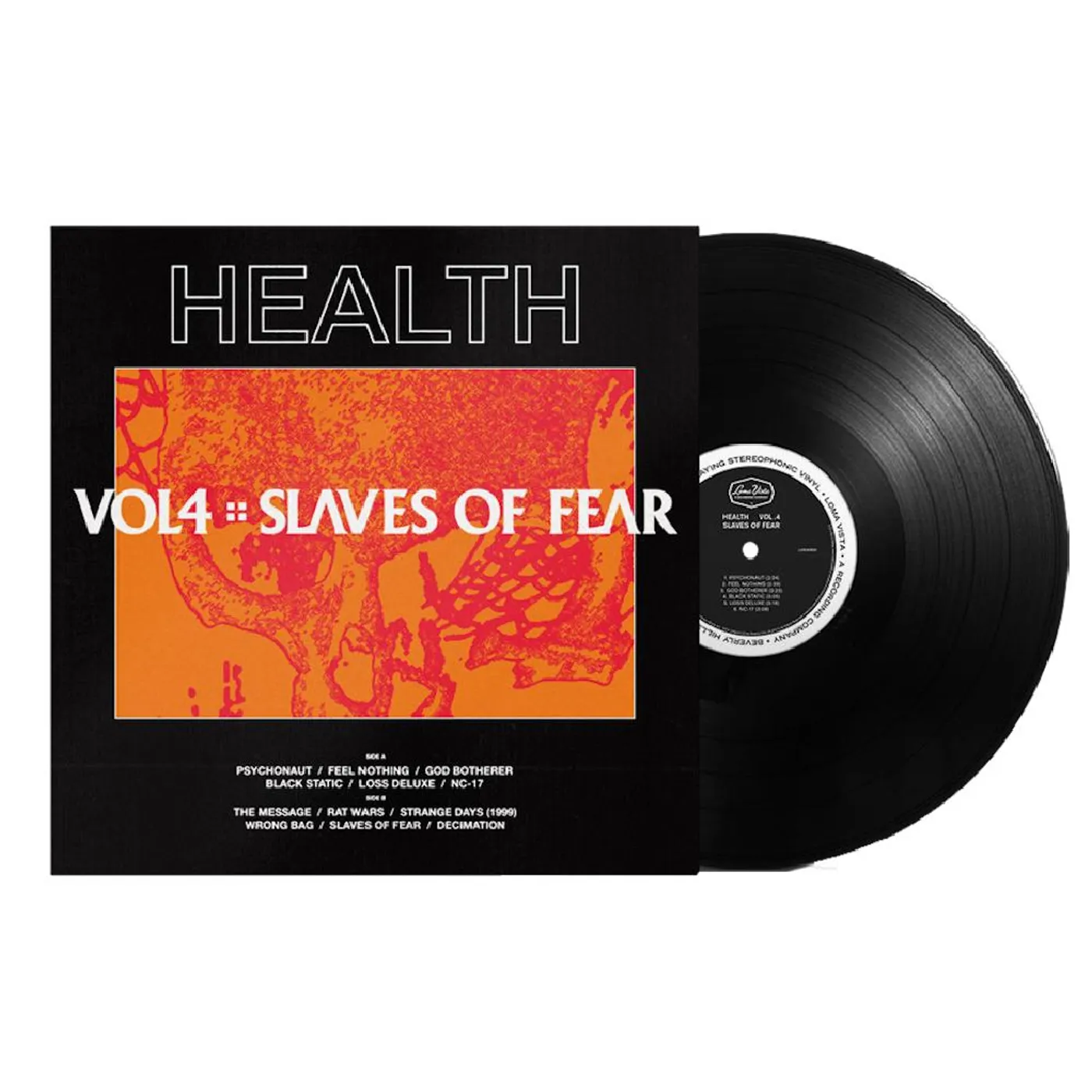 HEALTH - Vol. 4: Slaves of Fear Black LP (Vinyl)