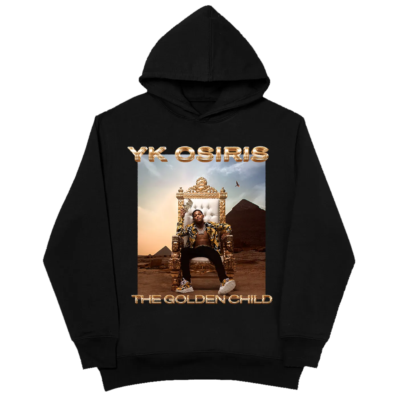 YK Osiris Black Tracklist Hoodie