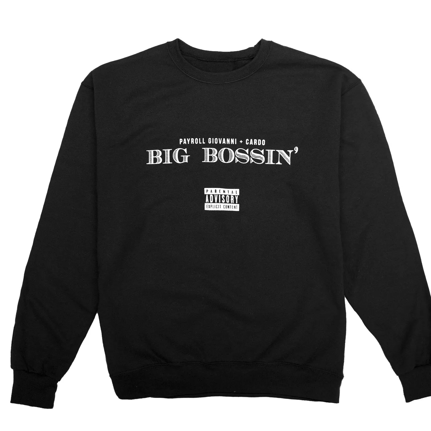 Payroll Giovanni & Cardo OG Black Crewneck + Digital Album