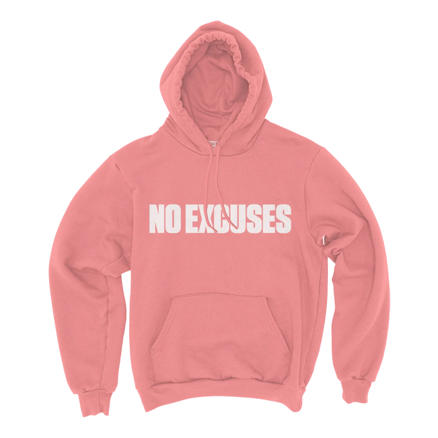 Meghan Trainor No Excuses Pullover Hoodie (Coral)