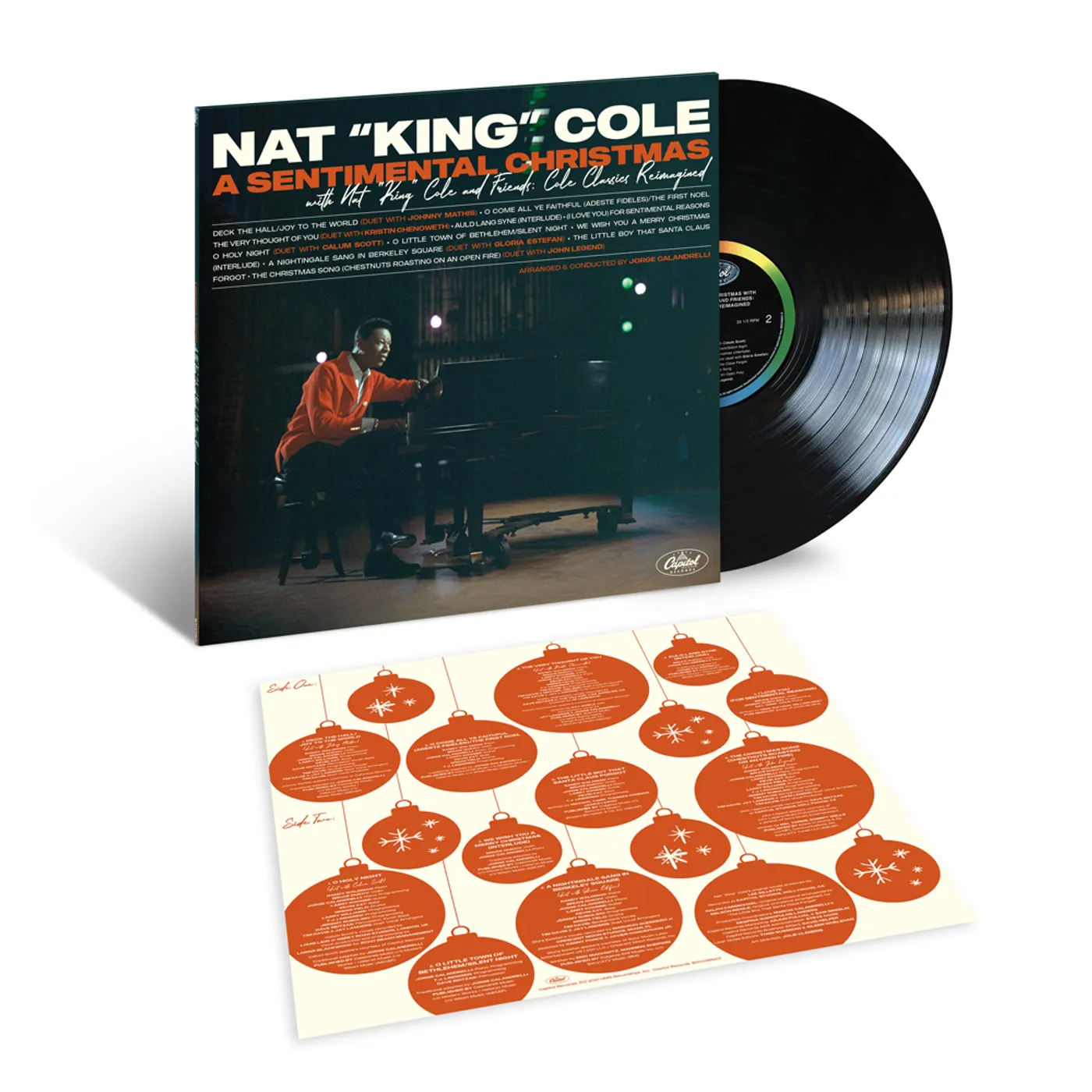 A Sentimental Christmas with Nat King Cole and Friends: Cole Classics Reimagined LP (Vinyl)