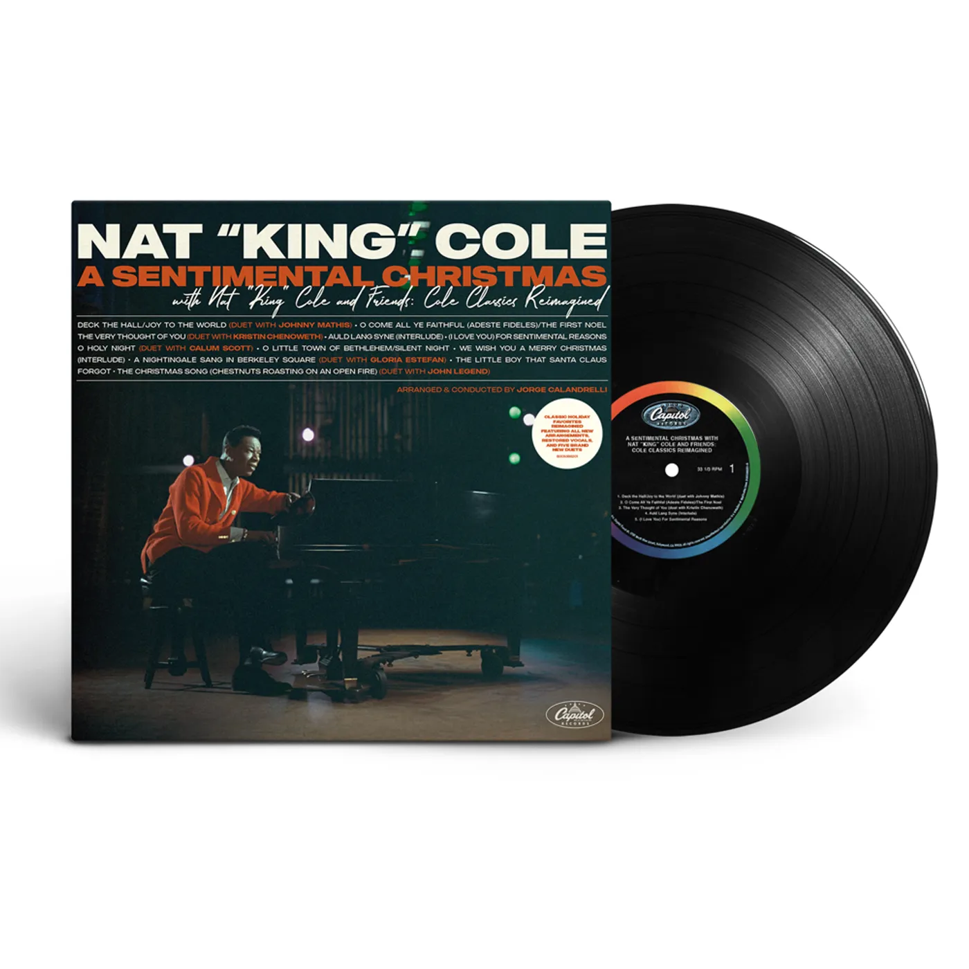 A Sentimental Christmas with Nat King Cole and Friends: Cole Classics Reimagined LP (Vinyl)