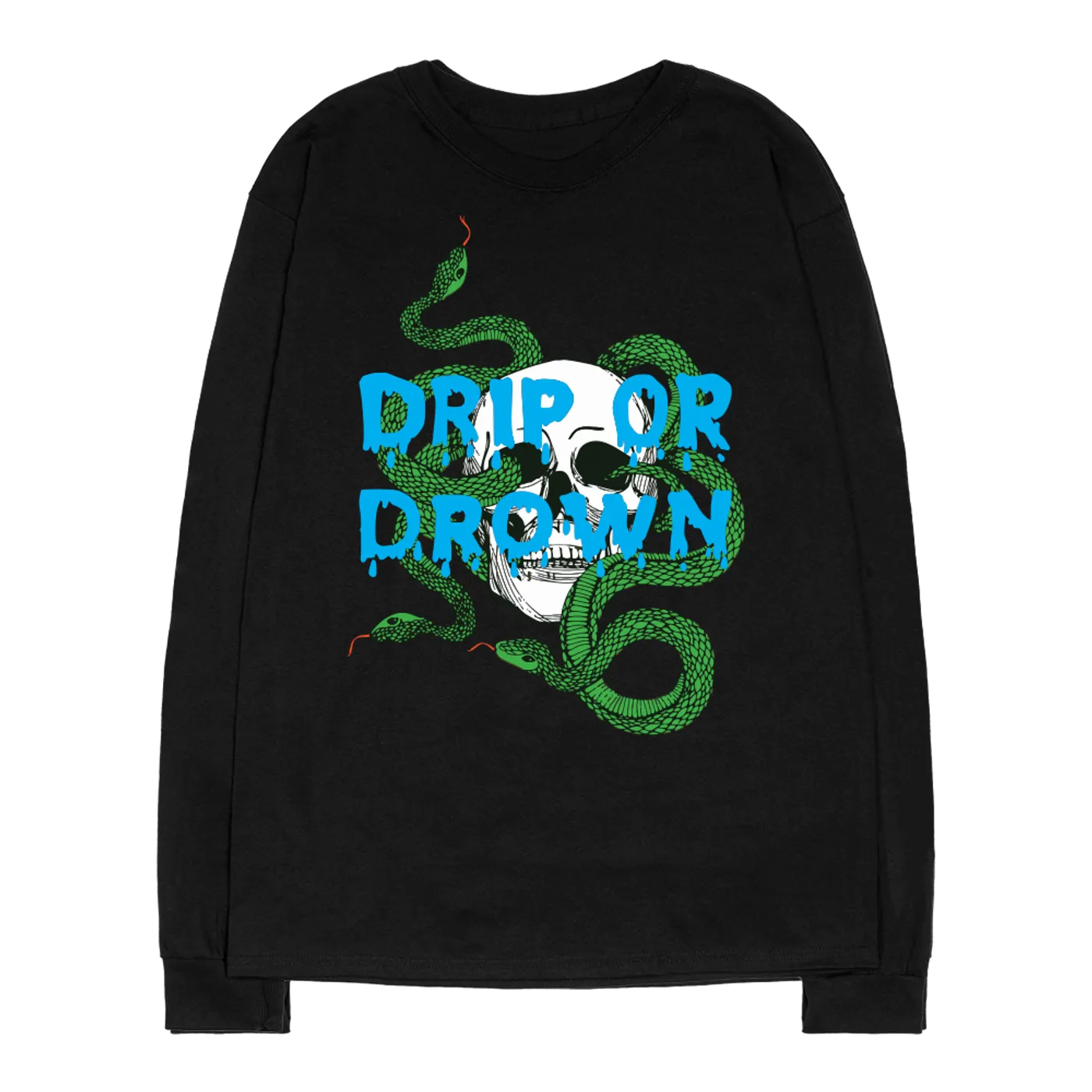 Gunna 3 Headed Snake Longsleeve (Black)