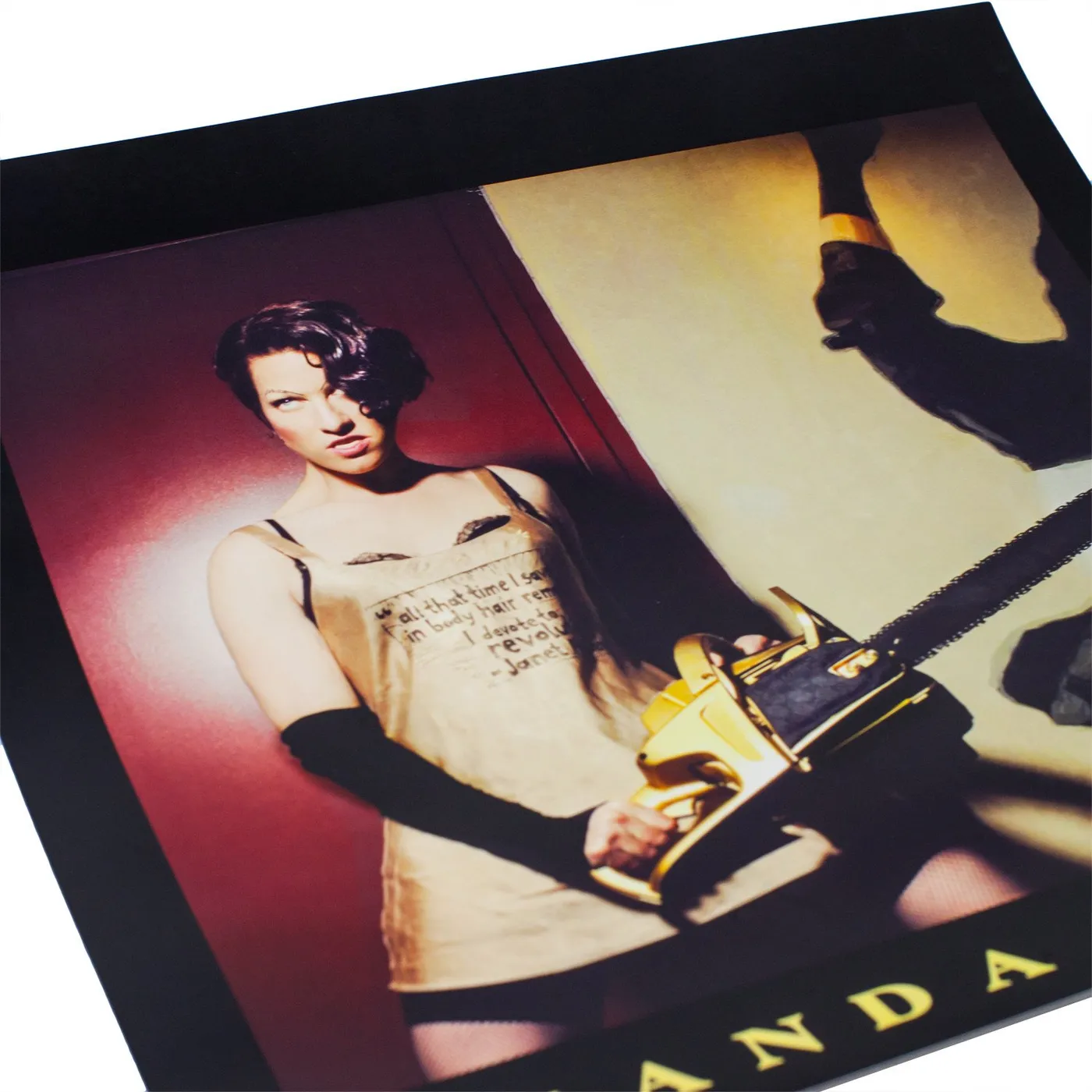 Amanda Palmer Chainsaw Poster