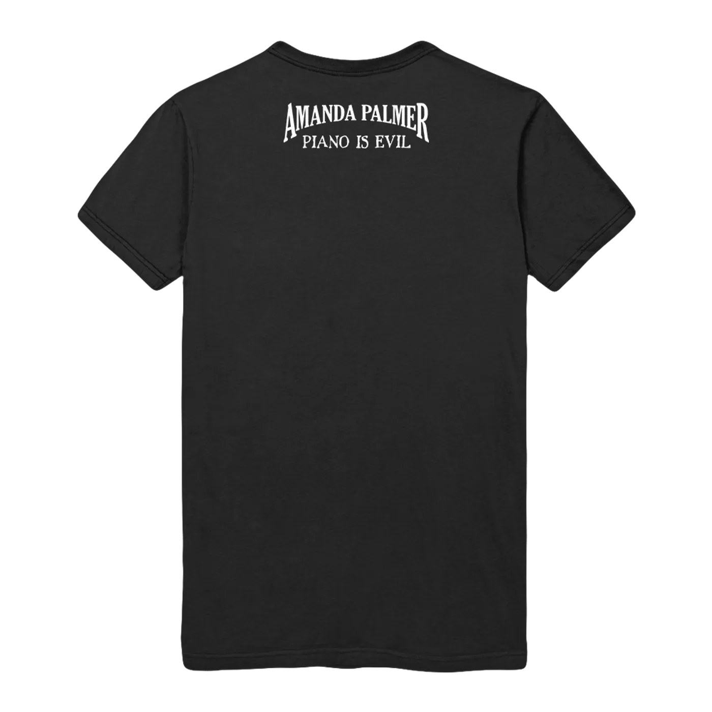 Amanda Palmer Fix Your Own Shit Unisex CLEAN Tee (in Black)