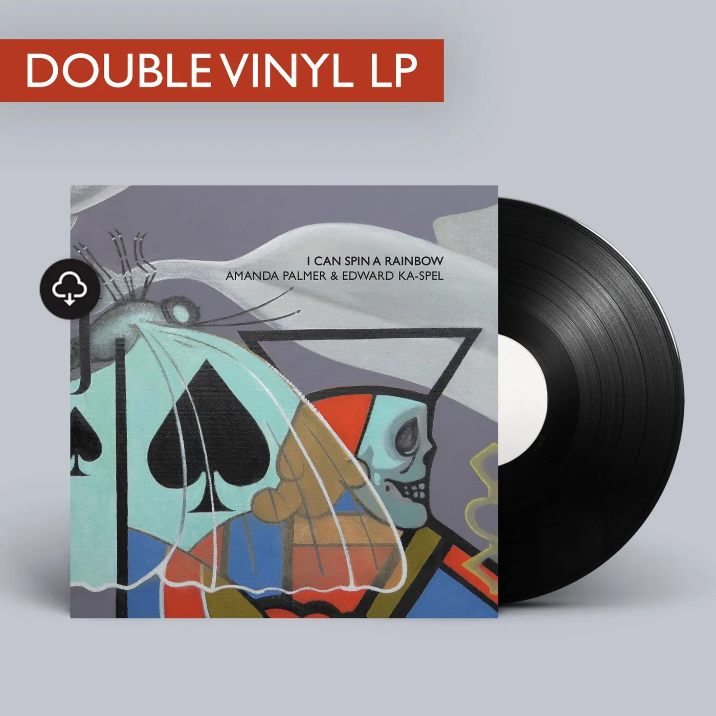 Amanda Palmer & Edward Ka-Spel - I Can Spin a Rainbow 12" Vinyl
