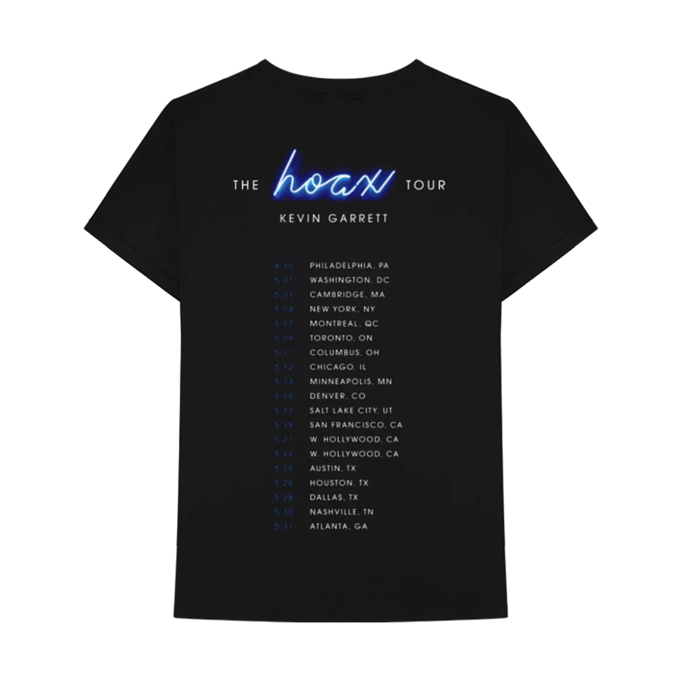 Kevin Garrett Hoax Tour T-Shirt