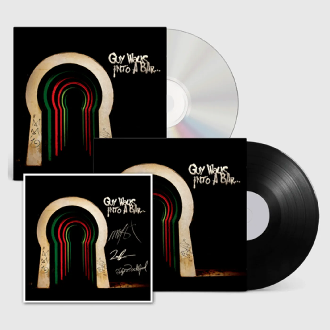Mini Mansions Guy Walks Into A Bar...LP + CD + Signed Print (Vinyl)