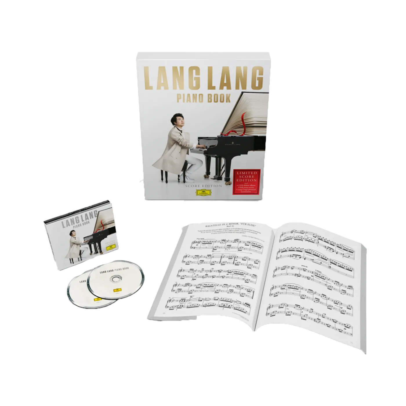 Lang Lang Piano Book Super Deluxe 2CD + Deluxe Digital Album