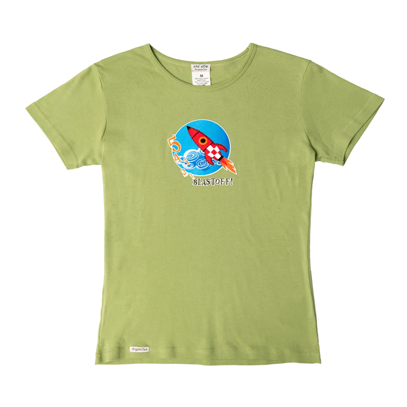 Laurie Berkner Blast Off Youth T-Shirt (Green)