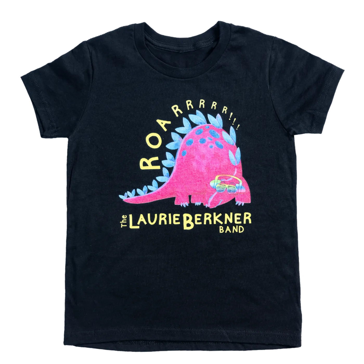 Laurie Berkner Dino Roar Youth T-Shirt (Black)