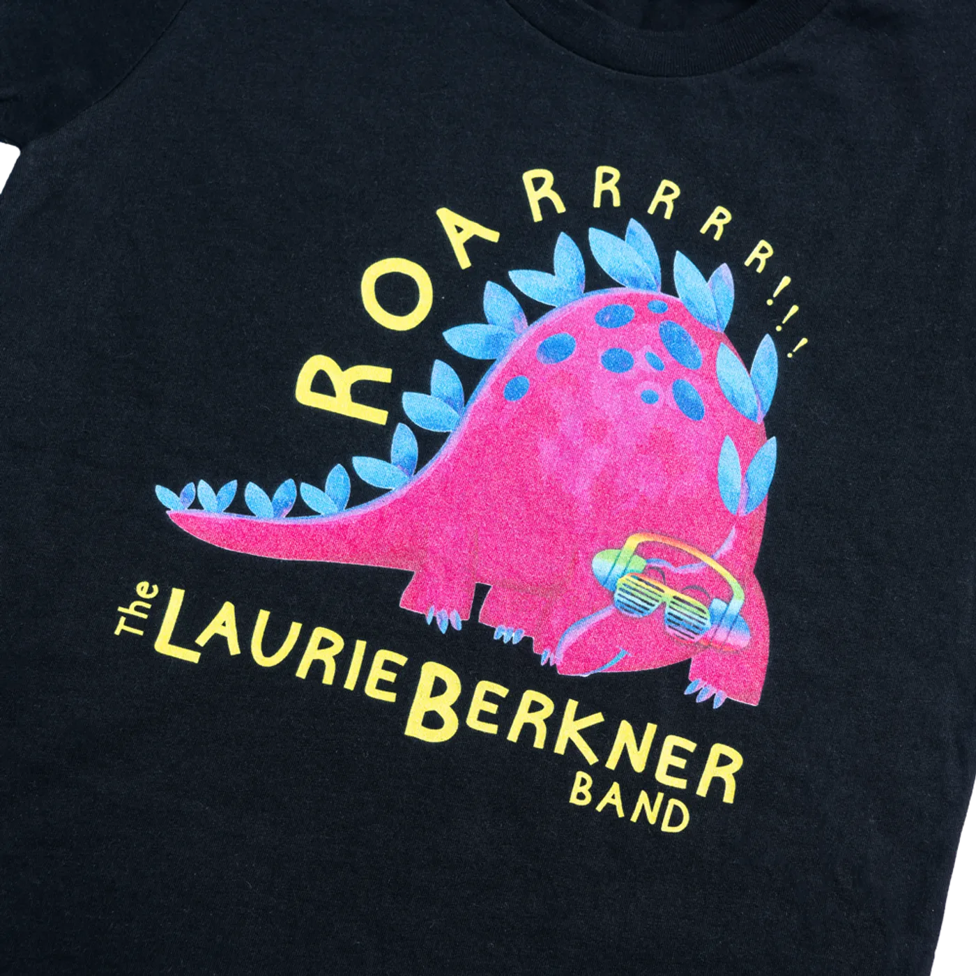 Laurie Berkner Dino Roar Youth T-Shirt (Black)