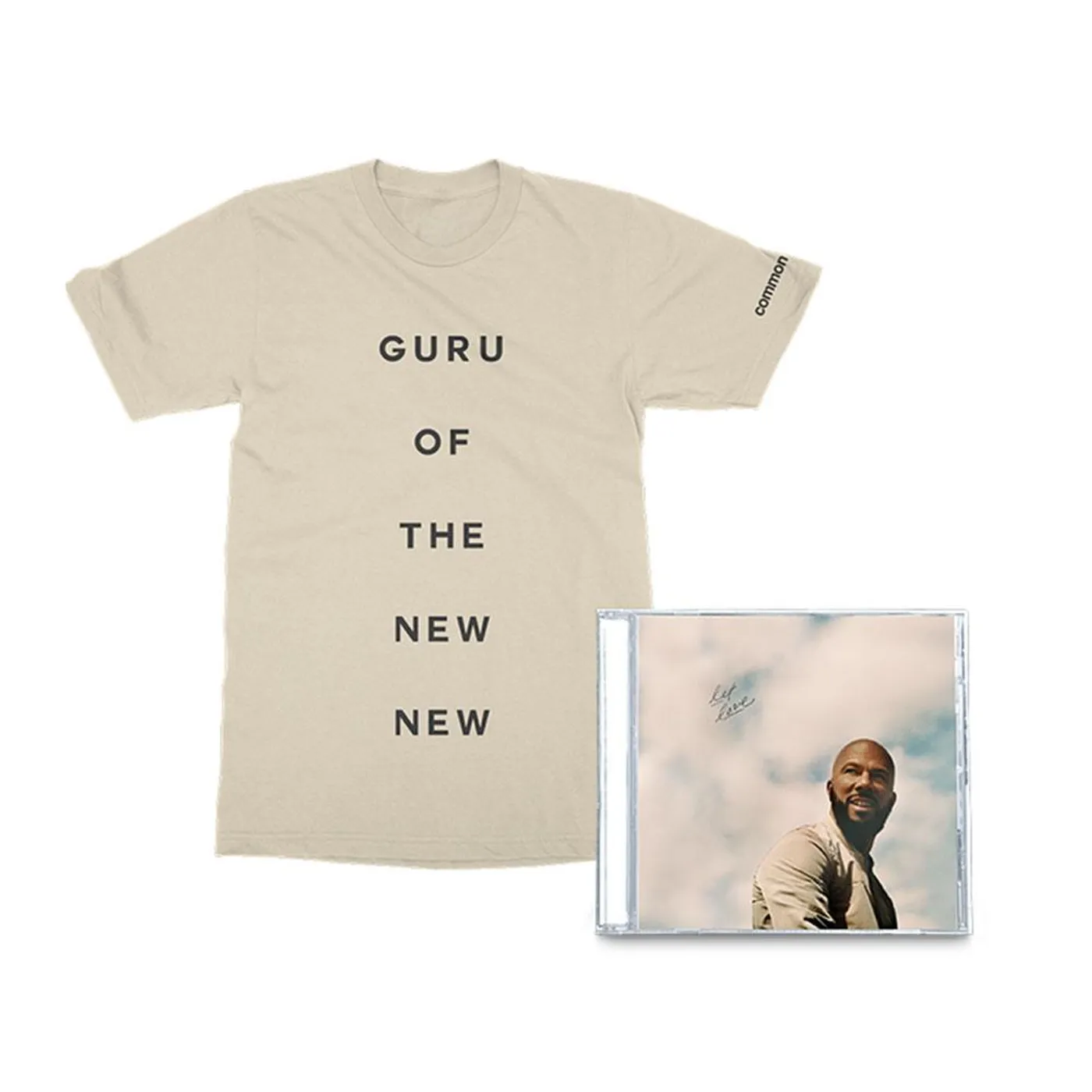 Common Let Love T-Shirt + CD Bundle