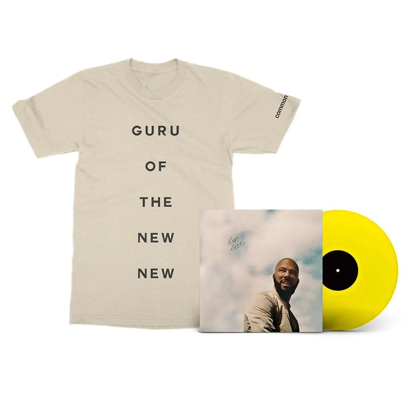 Common Let Love T-Shirt + LP Bundle