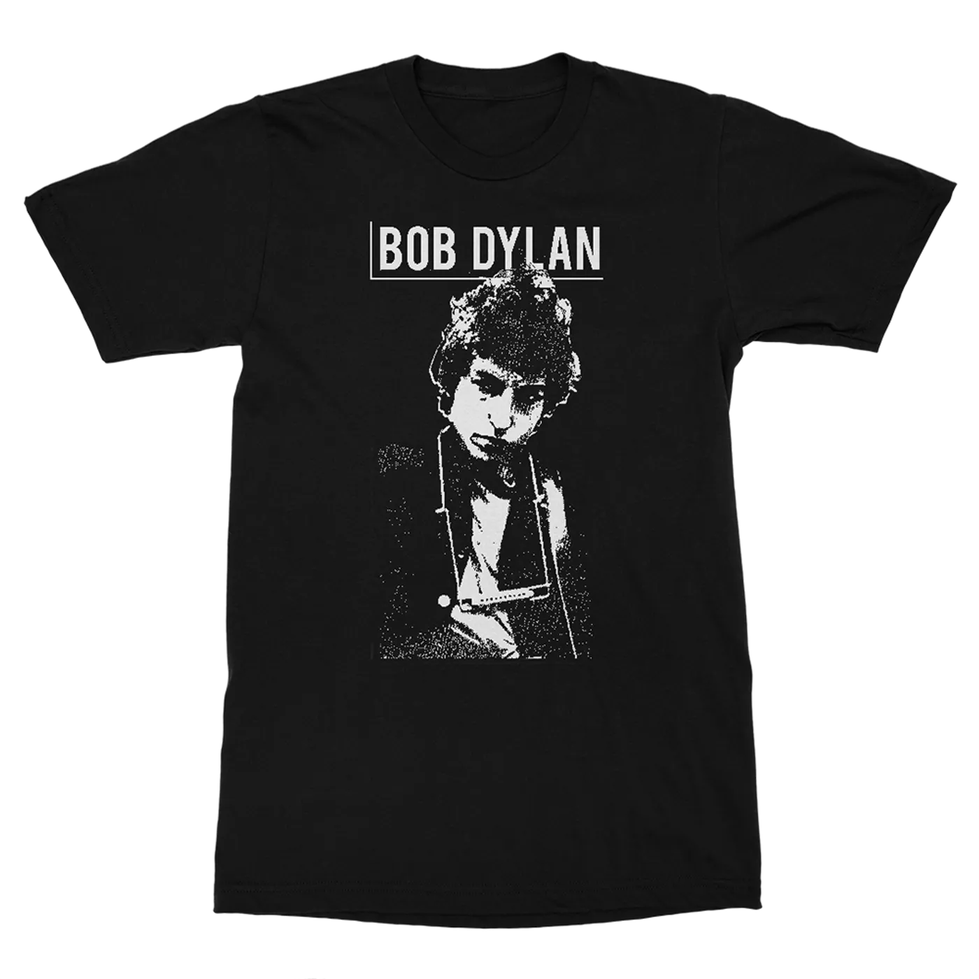 Bob Dylan Harmony 60s Tee - Black