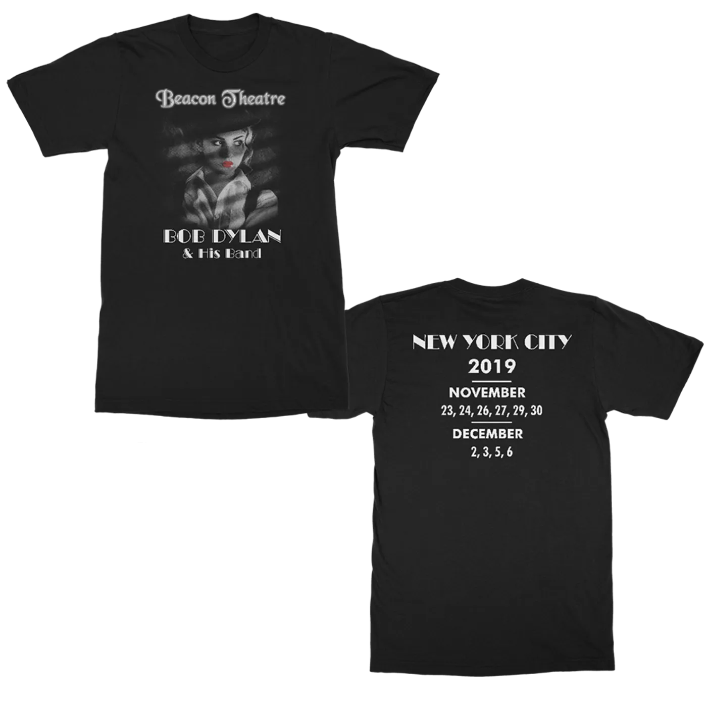 Bob Dylan Beacon Theatre Event Tee