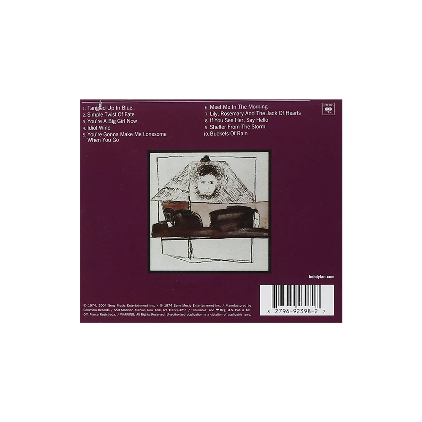 Bob Dylan Blood On The Tracks CD