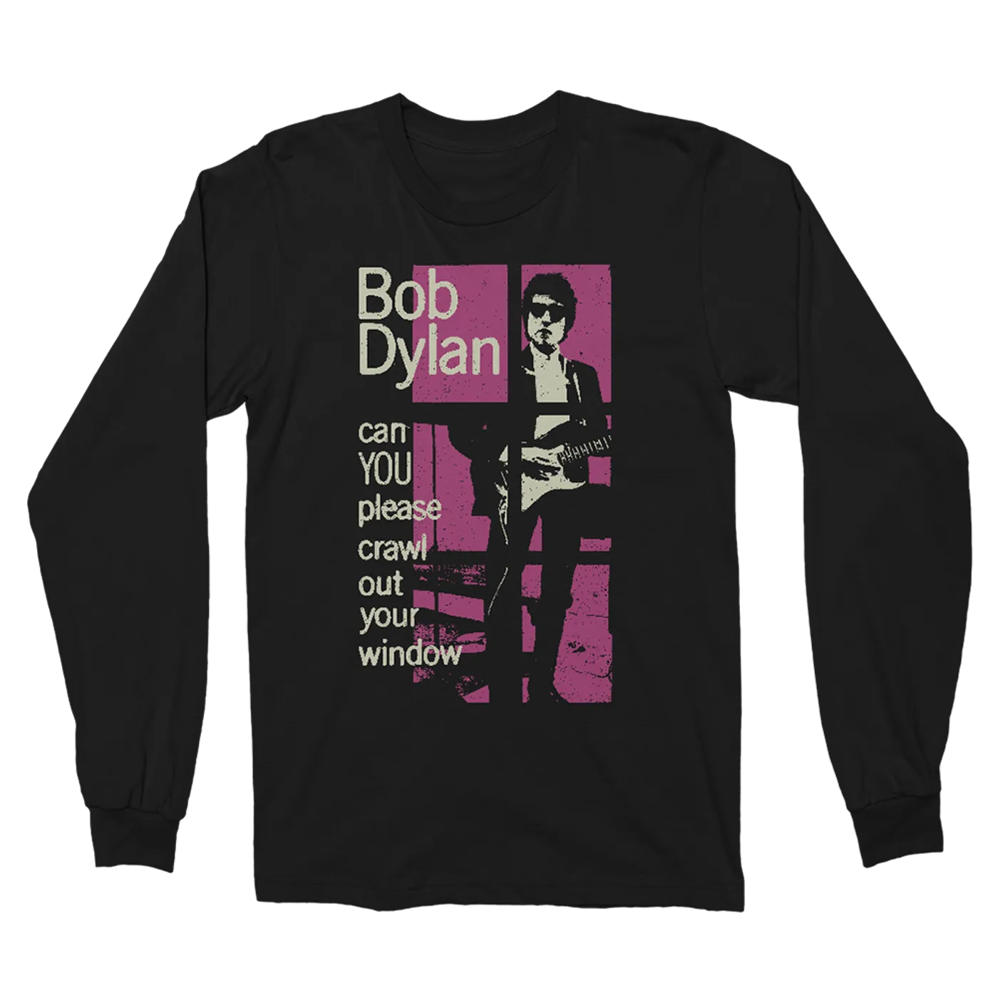Bob Dylan Can You Please Long Sleeve