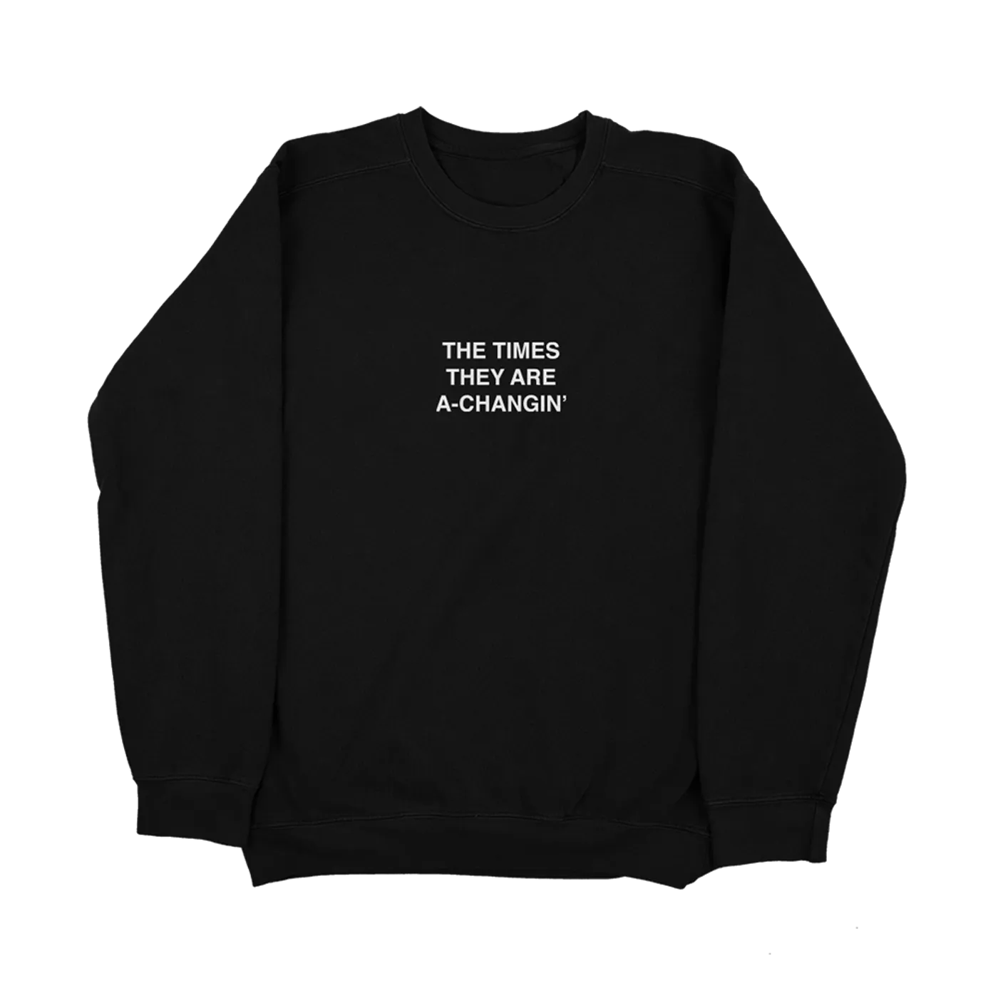 Bob Dylan Plain and Simple Change Crewneck