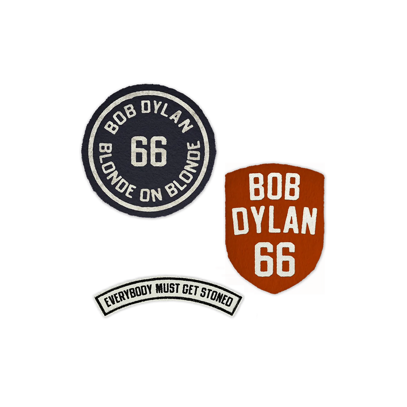 Bob Dylan Blonde on Blonde Patch Set