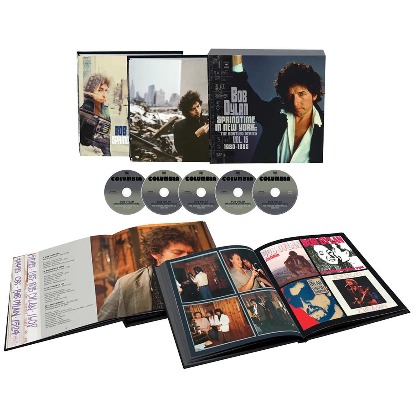 Bob Dylan Springtime In New York: The Bootleg Series Vol. 16 (1980-1985) Deluxe CD Box Set
