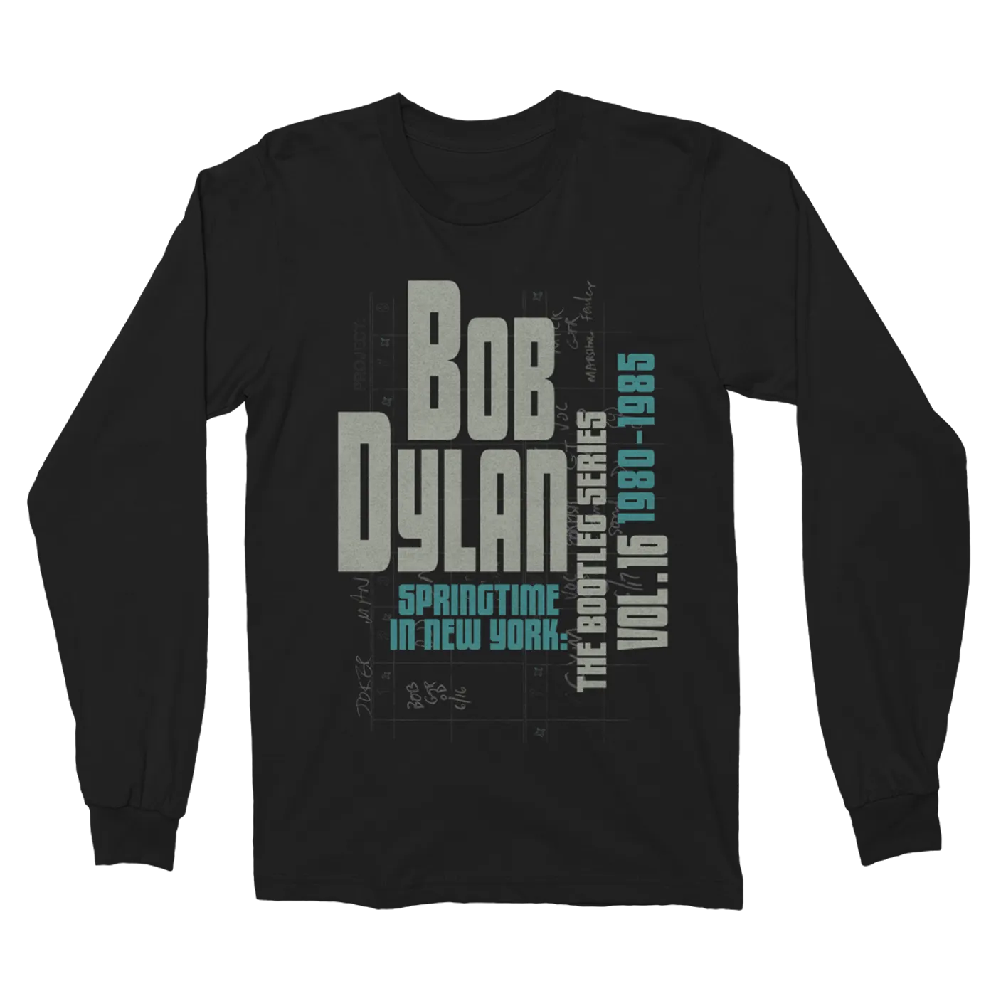 Bob Dylan Springtime in New York Long Sleeve