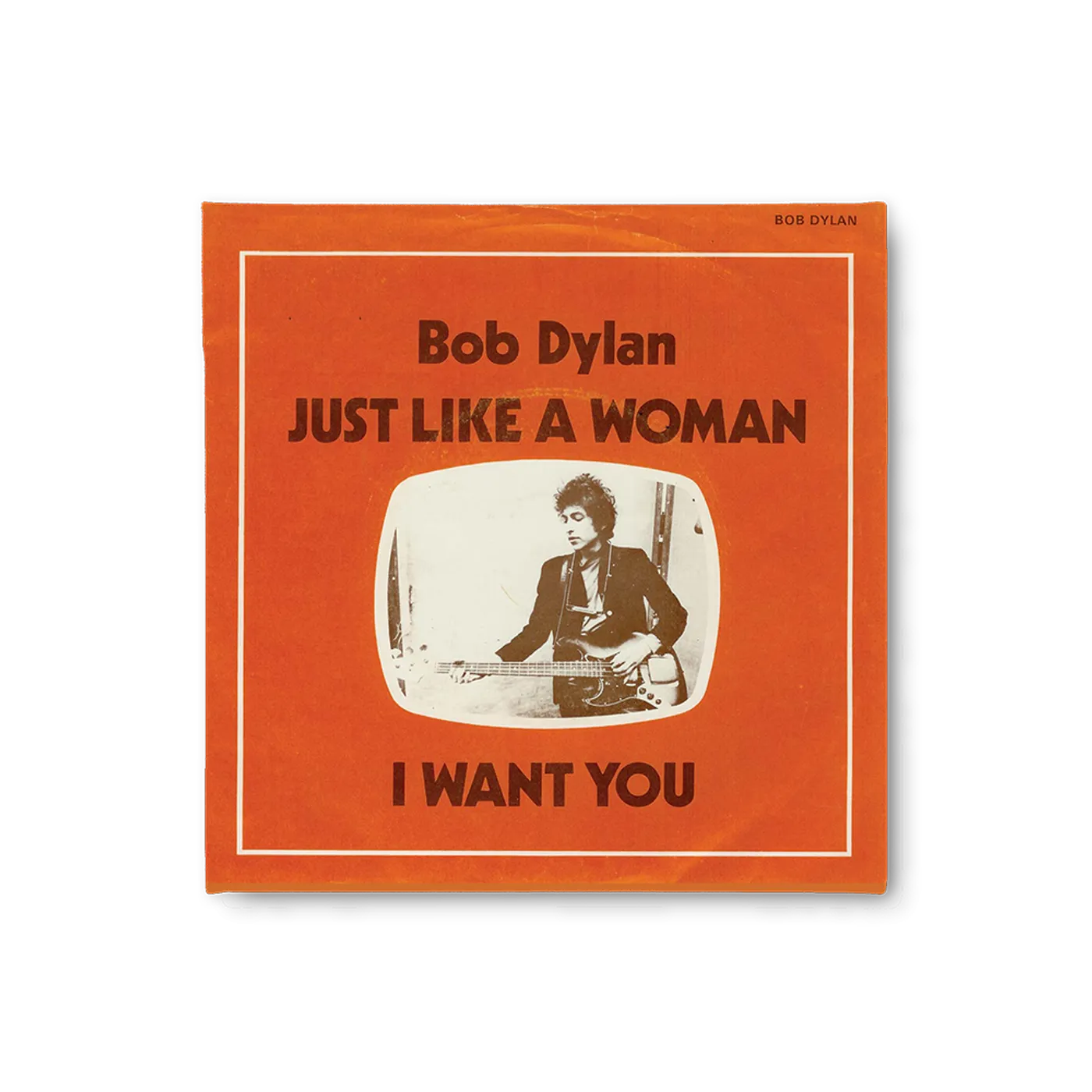 Bob Dylan Just Like A Woman Canvas