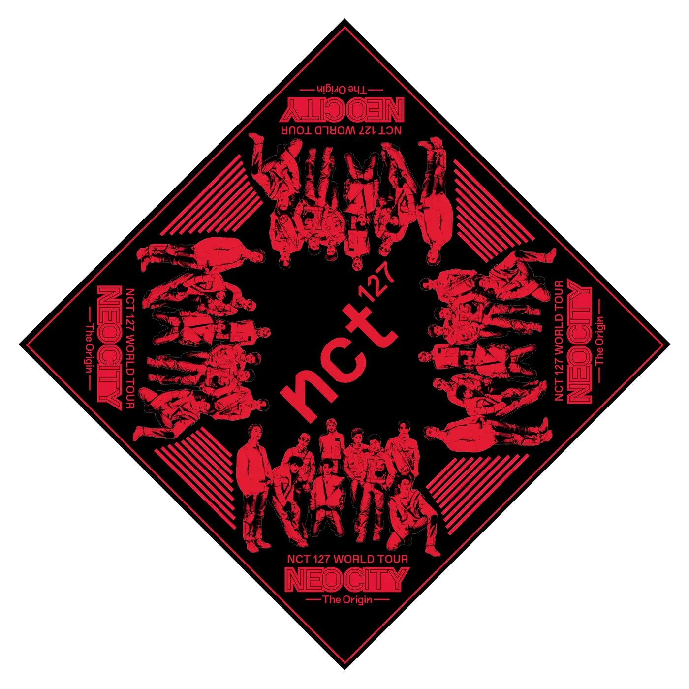 NCT 127 World Tour Bandana
