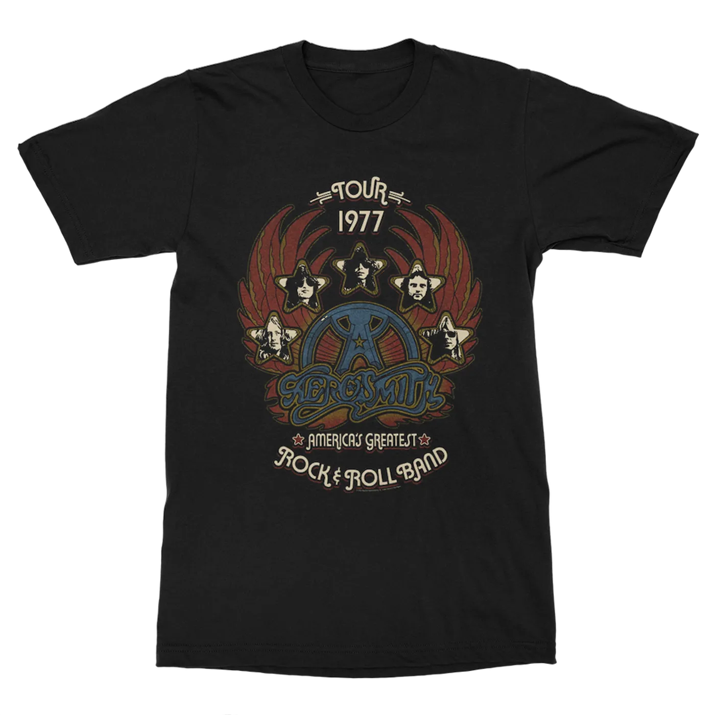 Aerosmith Rock n Roll Band T-Shirt