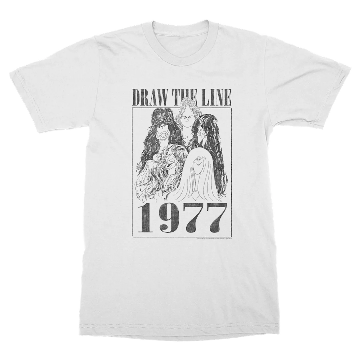 Aerosmith Draw The Line 1977 T-Shirt