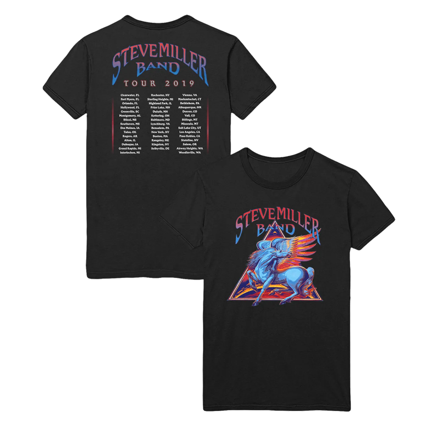 Steve Miller Band Triangle Tour T-Shirt