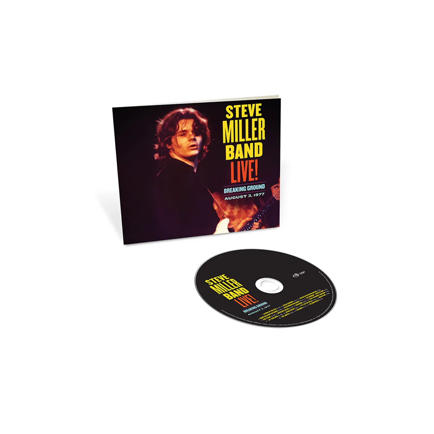 Steve Miller Band Breaking Ground – Live August 3, 1977 CD