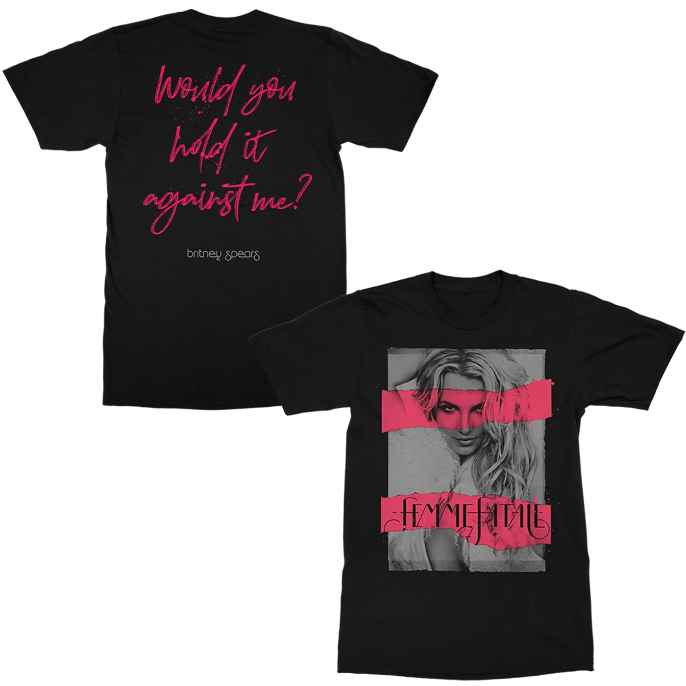 Britney Spears Femme Fatale T-Shirt