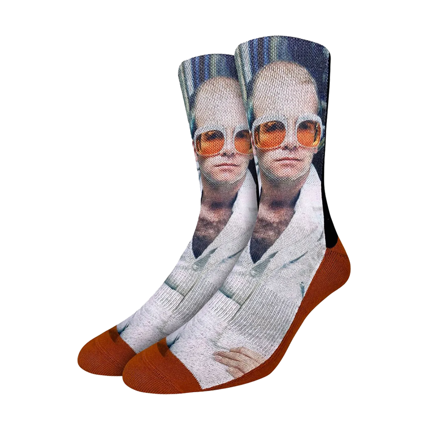 Elton John Feather Suit Socks