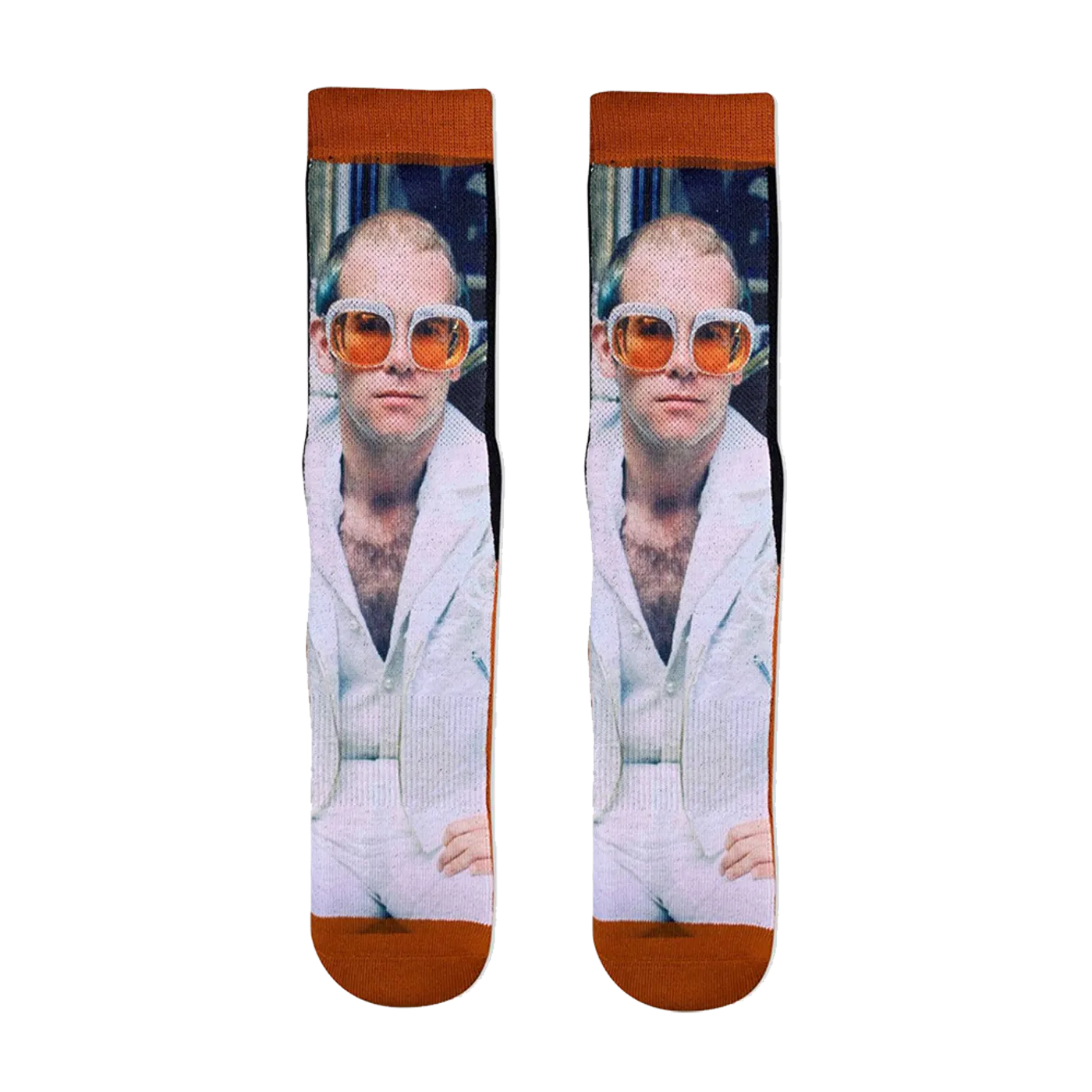 Elton John Feather Suit Socks
