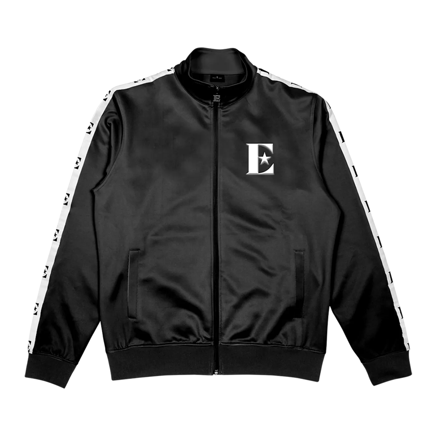 Elton John Black Zip Track Jacket