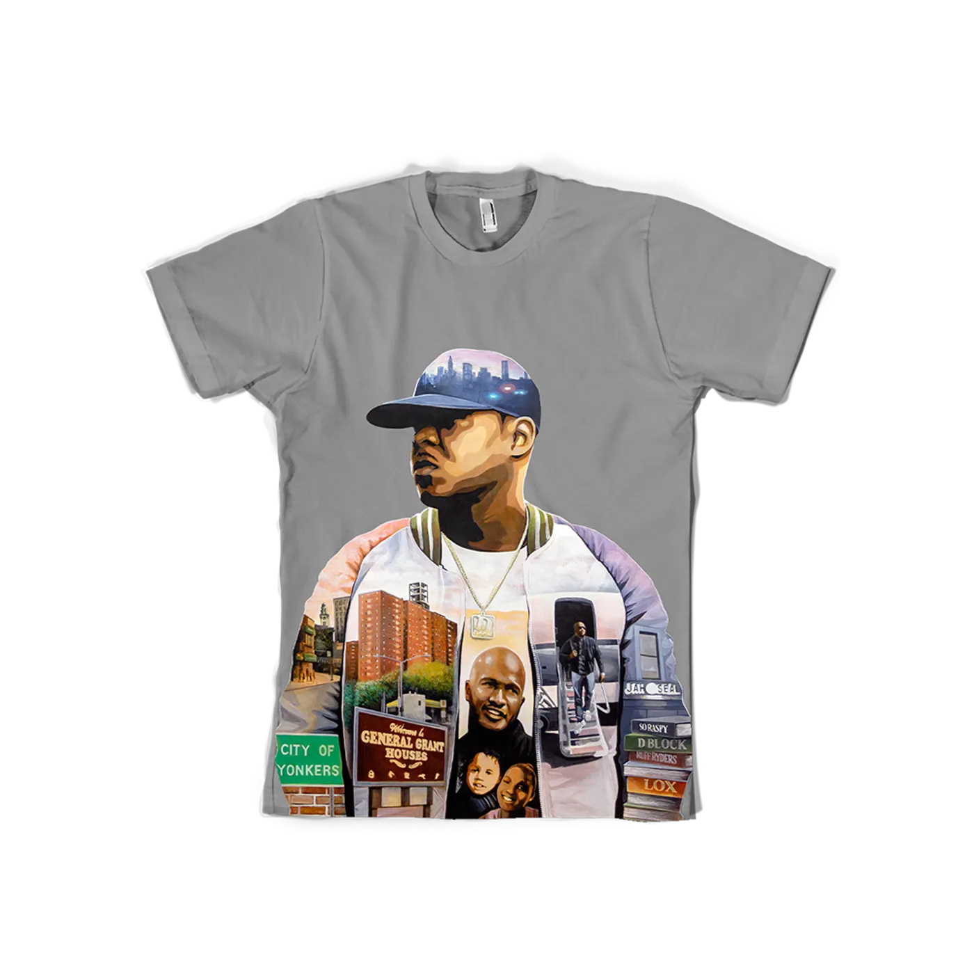 Jadakiss Album Art Grey T-Shirt