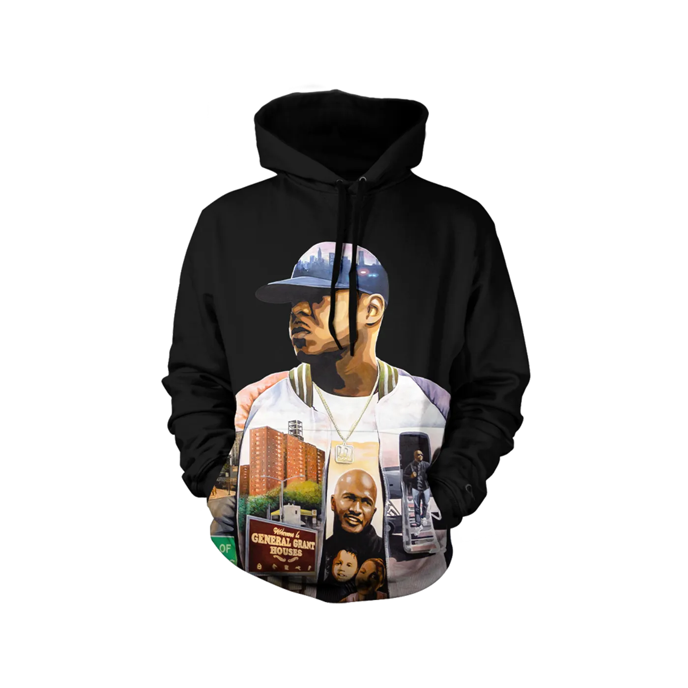 Jadakiss Album Art Black Hoodie
