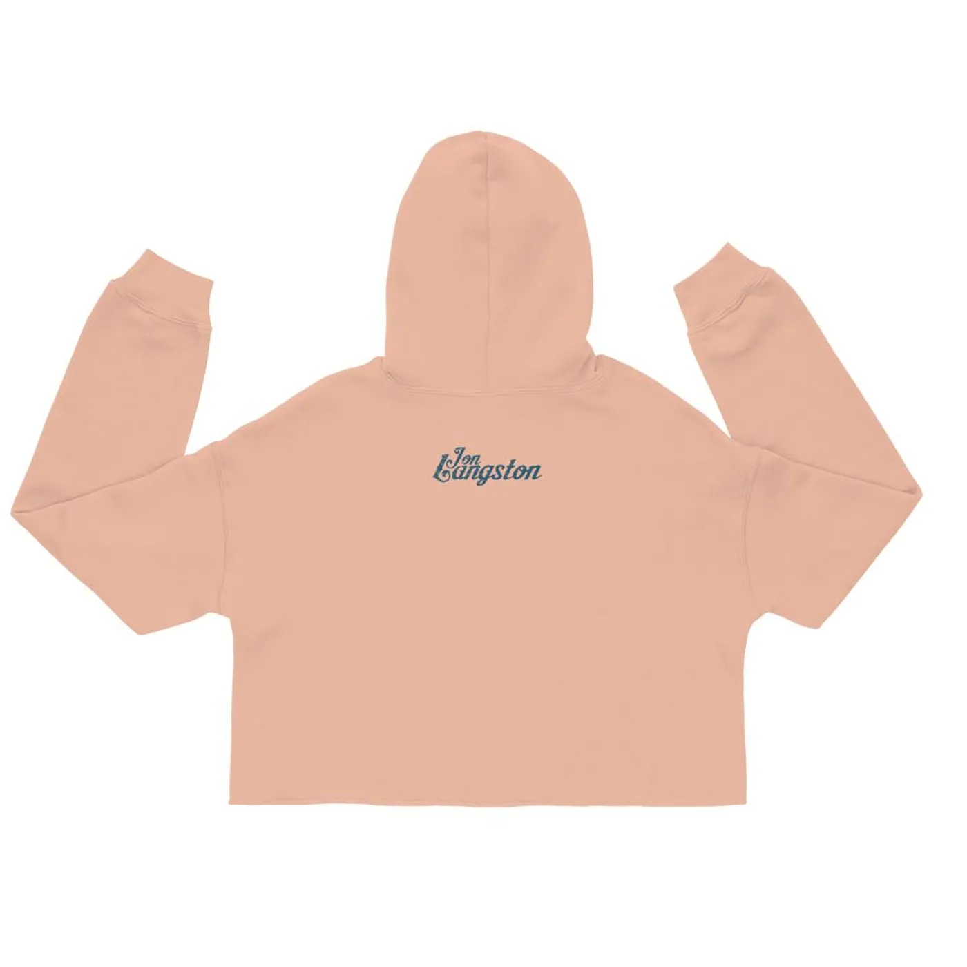 Jon Langston Forever Girl Cropped Hoodie