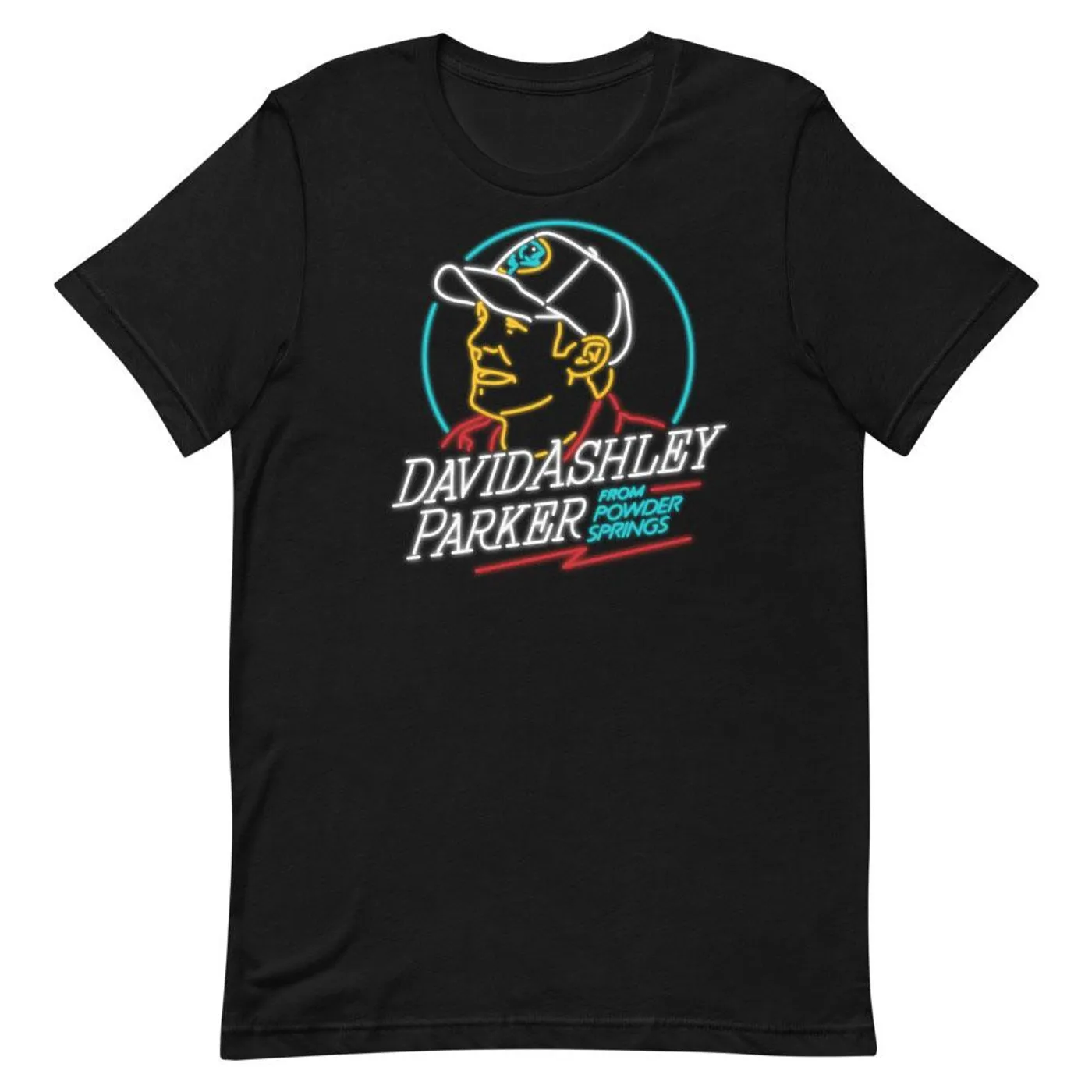 Travis Denning David Ashley Parker Neon Sign T-Shirt