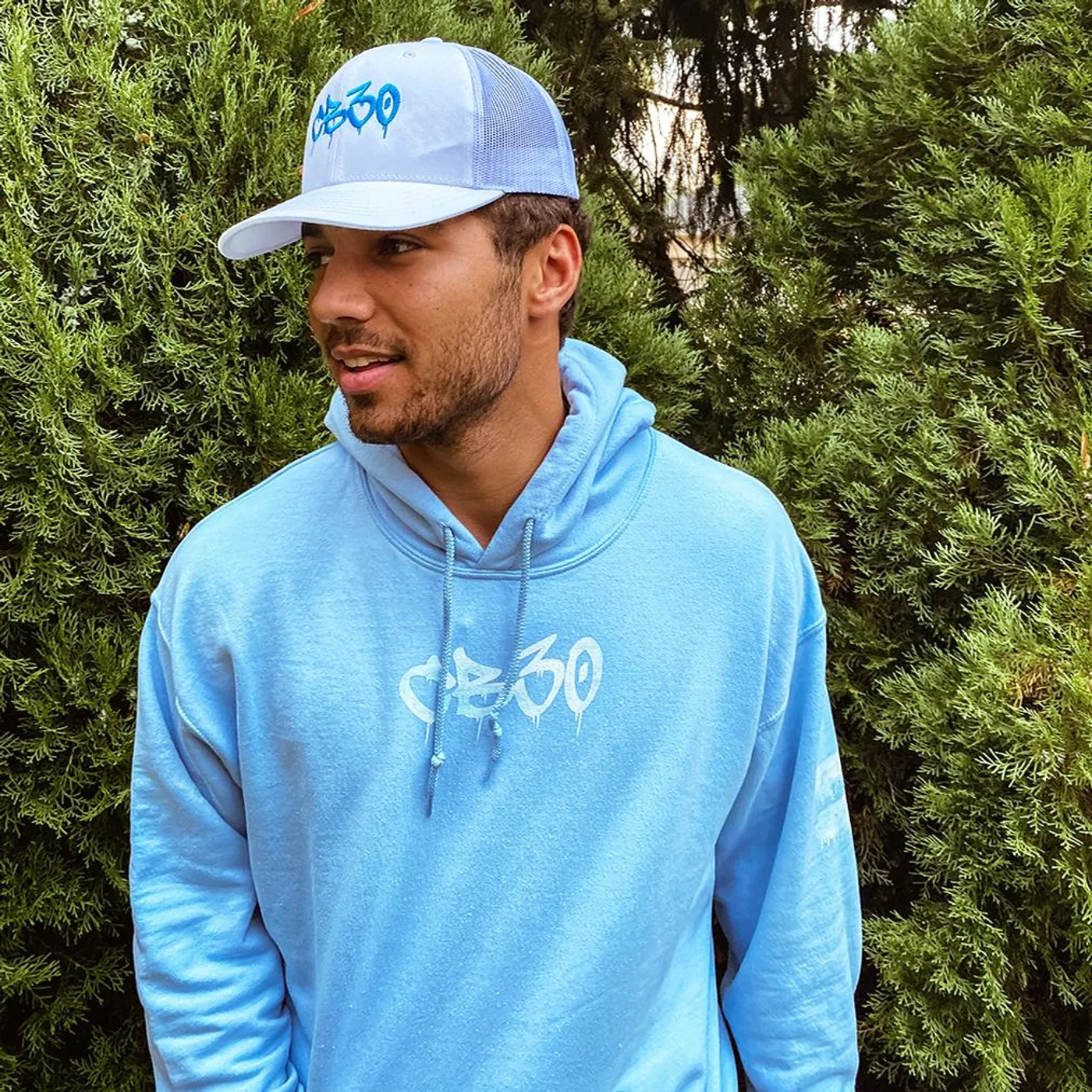 CB30 Graffiti Drip Logo Hoodie