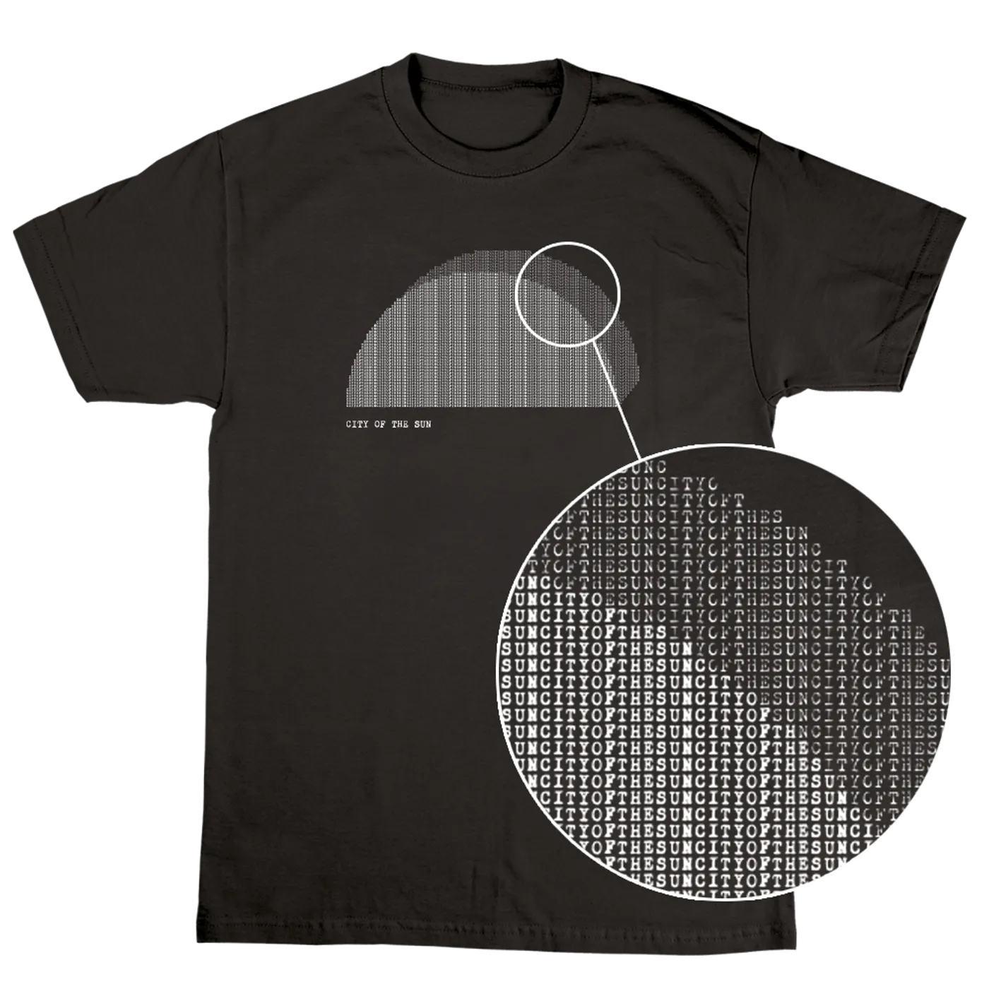 City of the Sun Grey Logo T-Shirt