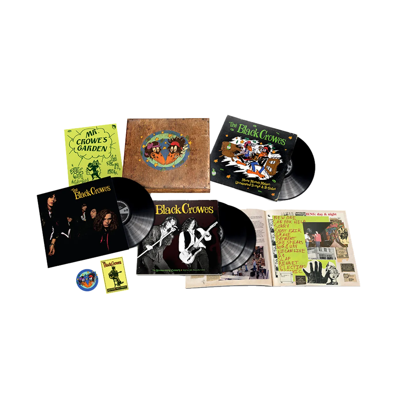 The Black Crowes Shake Your Money Maker Super Deluxe 4LP Box Set (Vinyl)