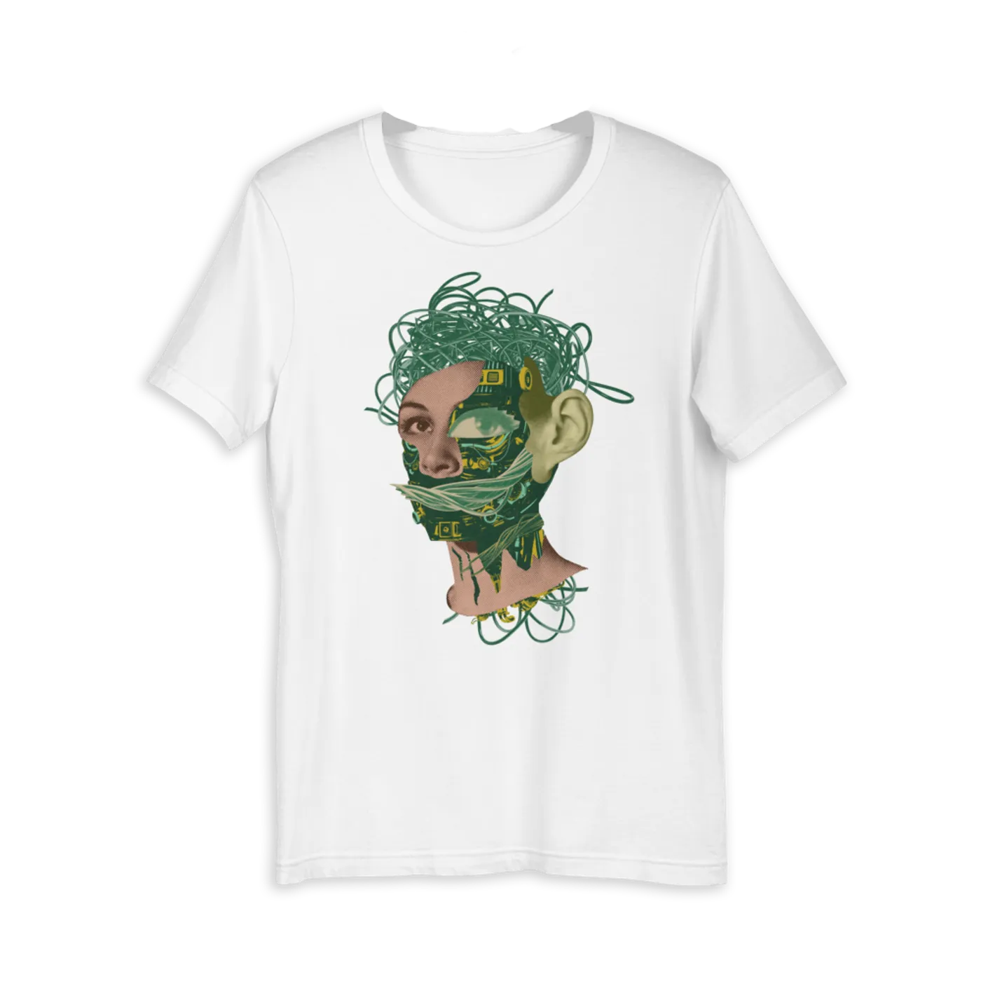Sweet Crude Officiel//Artificiel White T-Shirt