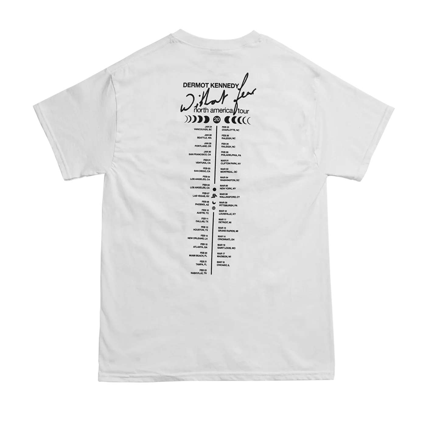 Dermot Kennedy Without Fear Collage Tee