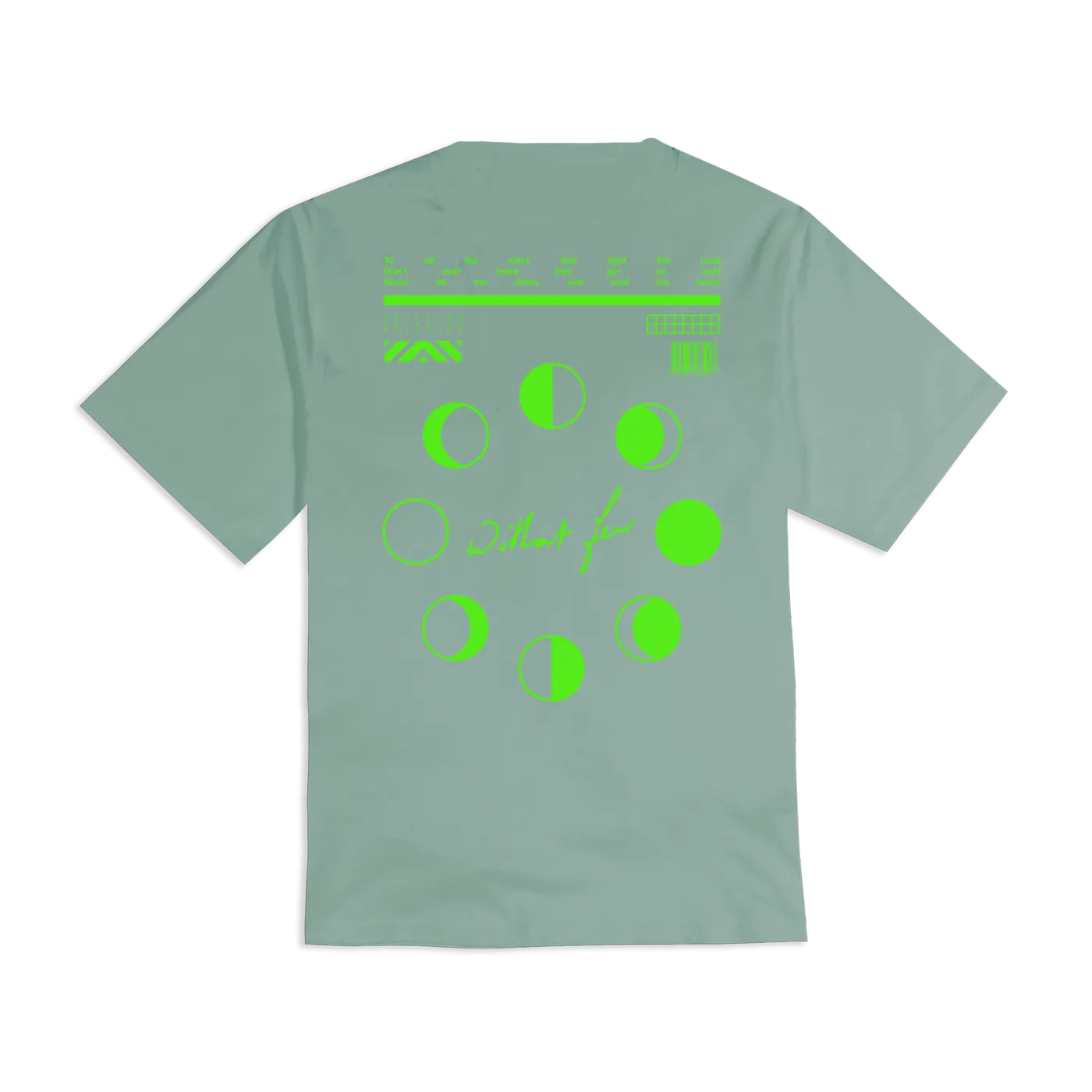 Dermot Kennedy Orbit Tee: Pastel Green