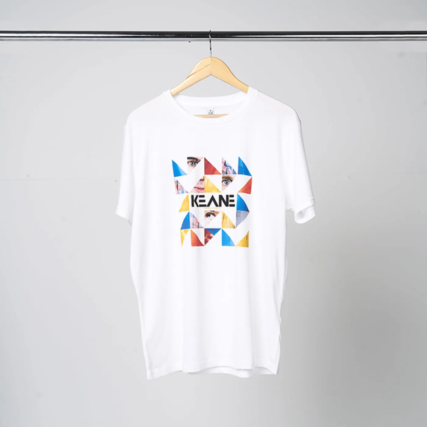 Keane Perfect Symmetry White Tee + Deluxe Digital Album